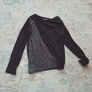 Japanese brand mens fashion layered top